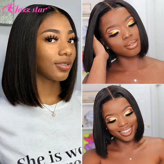 4x4 Straight Bob Wig