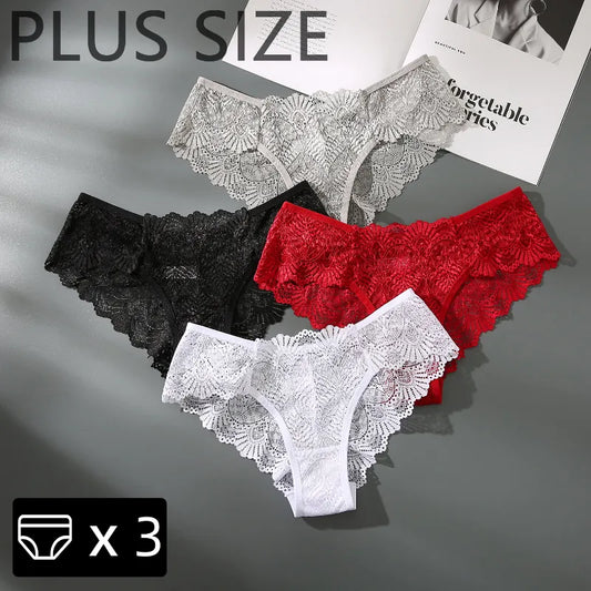 3PCS Sexy Lingerie panties Set