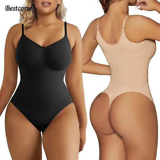 Seamless Skims Shapewear Bodysuit Tummy Control One Piece Faja Body Shapers Women Body Suit (Plus Size Included)